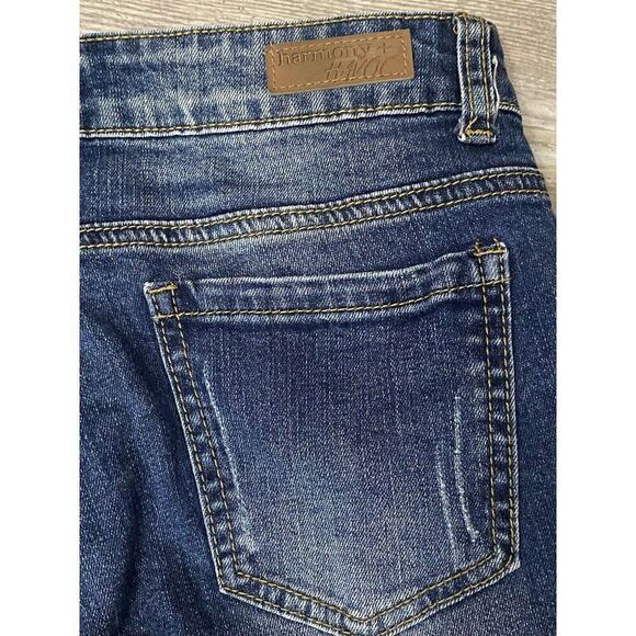 Harmony + Havoc Distressed Skinny Jeans Women’s Junior’s Size 7 - Picture 8 of 8